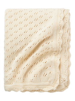 NBNNILIO KNIT BLANKET LIL TURTLEDOVE - LIL`ATELIER