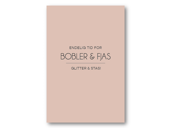 Bobler & fjas | 10x15 cm