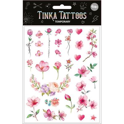 TATOVERING FLOWER TINKA TATTOO BLOMSTER - Tinka
