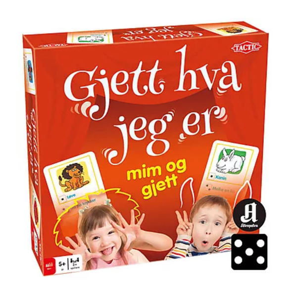 Gjett hva jeg er, mim og gjett