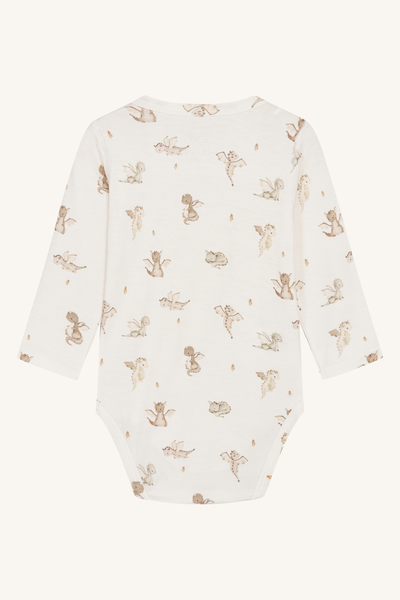 HCBuller - Bodystocking L/S Ivory - Hust & Claire