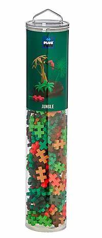 Plus Plus Tube Jungle mix - 240 byggeklosser