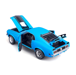 Maisto 1:18 1970 Ford Mustang Mach 1 - Blue