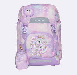 Beckmann Classic skolesekk sett, Unicorn Princess Purple