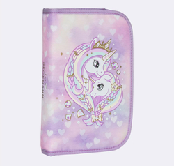 Beckmann Classic skolesekk sett, Unicorn Princess Purple