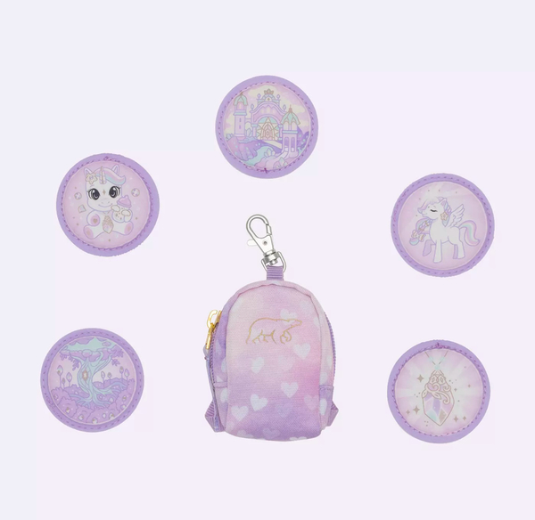 Beckmann Classic skolesekk sett, Unicorn Princess Purple