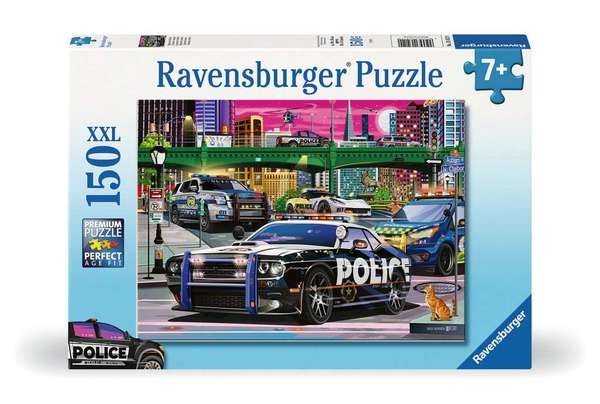 Ravensburger puslespill 150xxl Police on Patrol
