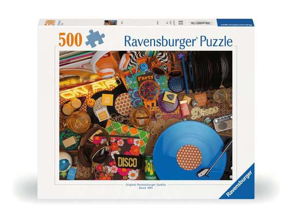Ravensburger puslespill 500 Hello Vinyl