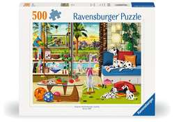 Ravensburger puslespill 500 Pets of palm springs 500 biter - Ravensburger