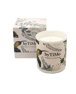 Bergamot & Patchouli Scented Candle