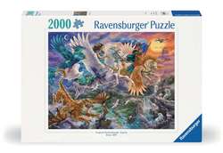 Ravensburger puslespill 2000 Pegasus and friends 2000 biter - Ravensburger