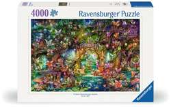 Ravensburger puslespill 4000 The hidden world of fairies 4000 biter - Ravensburger