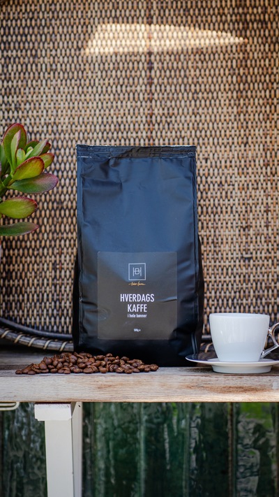 Halvor Bakke - Hverdagskaffe, Hele Bønner 500g ikke relevant - Amundsen Spesial