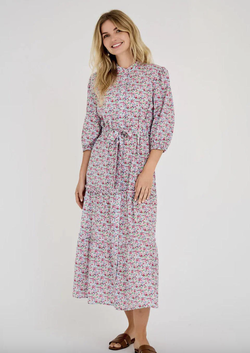 Kate long dress Rose/Pink - A-view