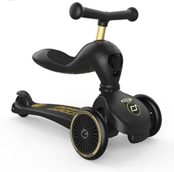 Scoot & Ride sparkesykkel, Highwaykick 1 - Black&Gold Black&Gold - Scoot & Ride