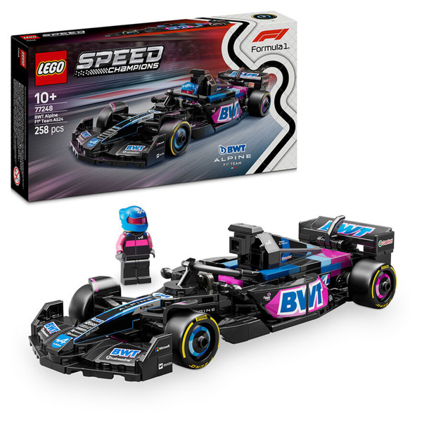 LEGO 77248 BWT Alpine F1® Team A524-racerbil