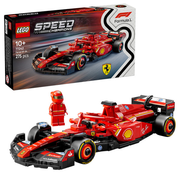 LEGO 77242 Ferrari SF-24 F1®-racerbil