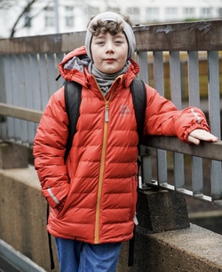 Kattnakken Regnjakke Dis Jr Eple - Kattnakken