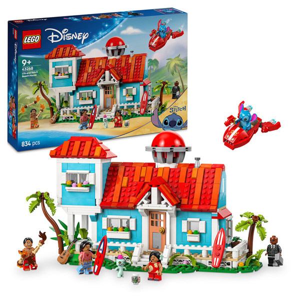 LEGO 43268 Strandhuset til Lilo og Stitch