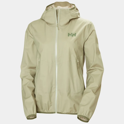 hh w verglas 2,5lags pakkbar jakke Light lav - Helly Hansen
