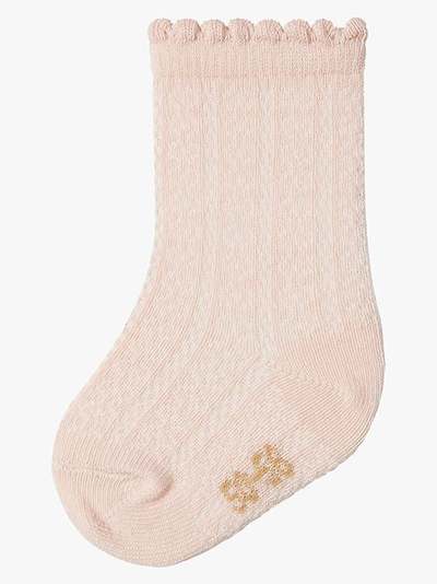NBFDALFI KNEE SOCK LIL Peach Whip - LIL`ATELIER
