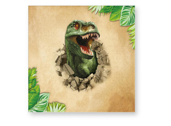 SERVIETTER - DINO - 12 STK