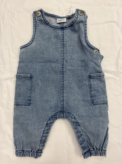 NBMFRED BAG R DNM OVERALL 2102-VE F LIGHT BLUE DENIM - Name It