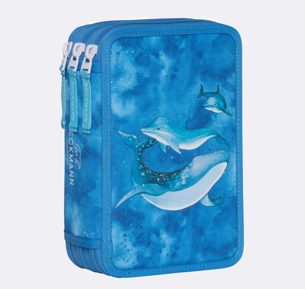 Beckmann Trelags pennal med innhold, Ocean