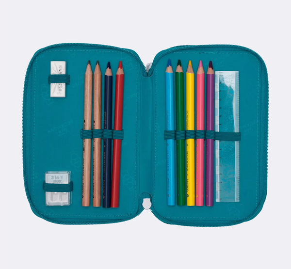 Beckmann Trelags pennal med innhold, Racing