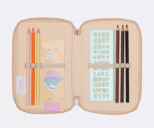 Beckmann Trelags pennal med innhold, Yellow Heart