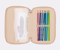 Beckmann Trelags pennal med innhold, Yellow Heart