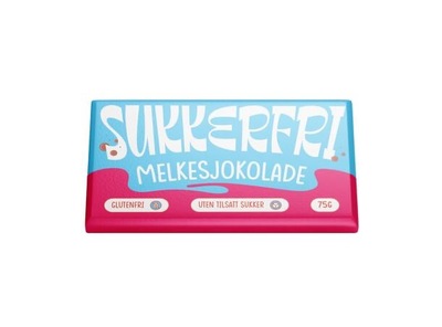 Sukkerfri Melkesjokolade  ikke relevant - Godtesjuk AS