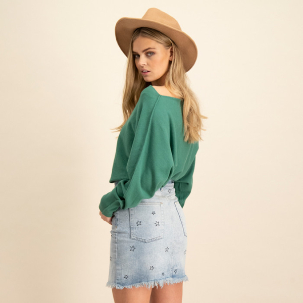 Hacinda Jeansskjørt