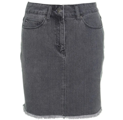 Raw Hem Jeansskjørt