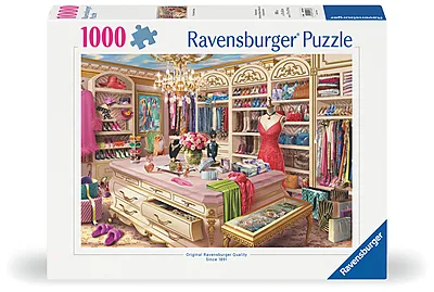 Puslespill 1000 Ettertraktede skapet The Coveted Closet  - Ravensburger
