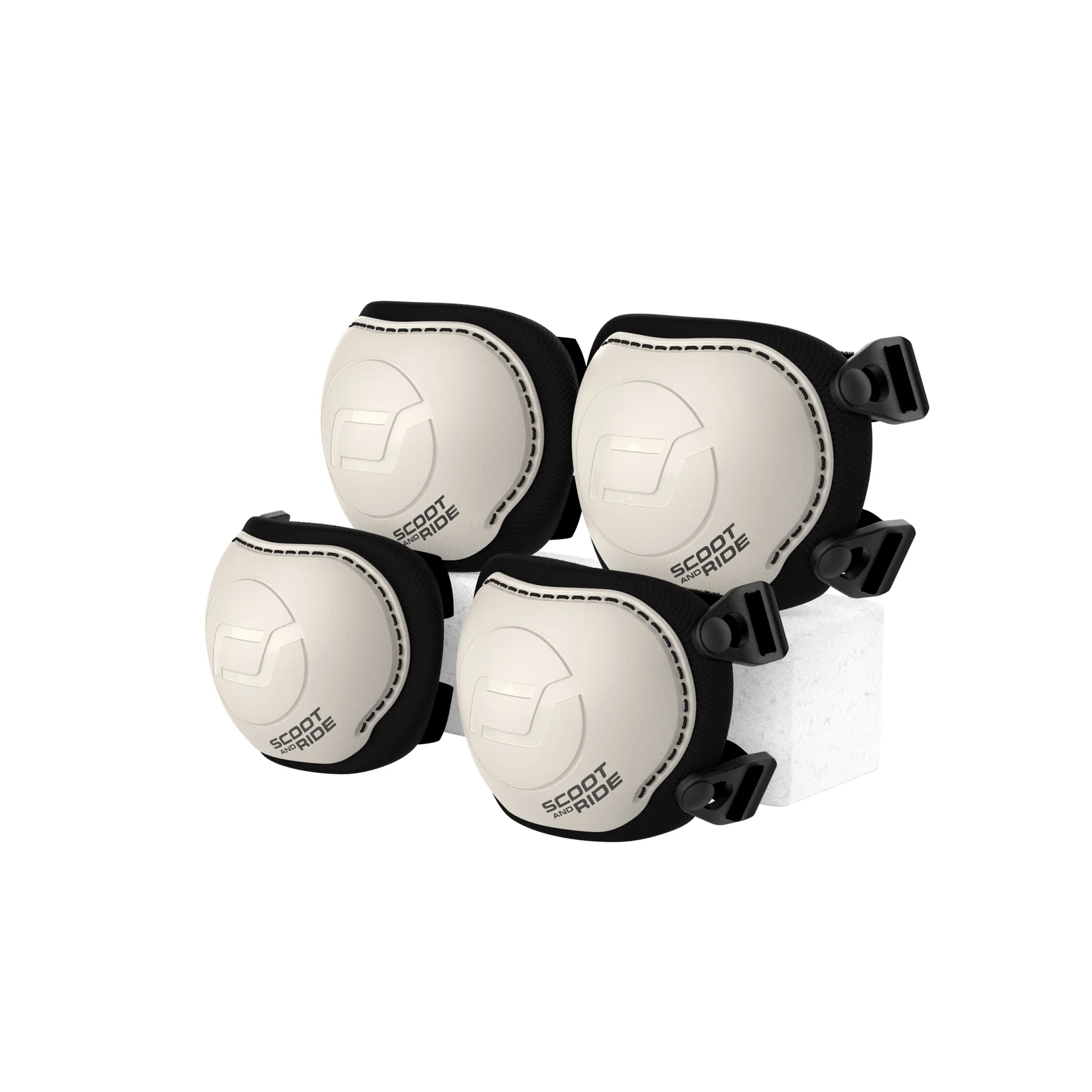 Scoot & Ride Beskyttelsessett XS - ash Ash - Scoot & Ride