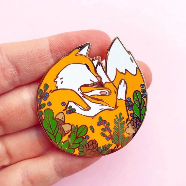 SleepyFox - Pin 