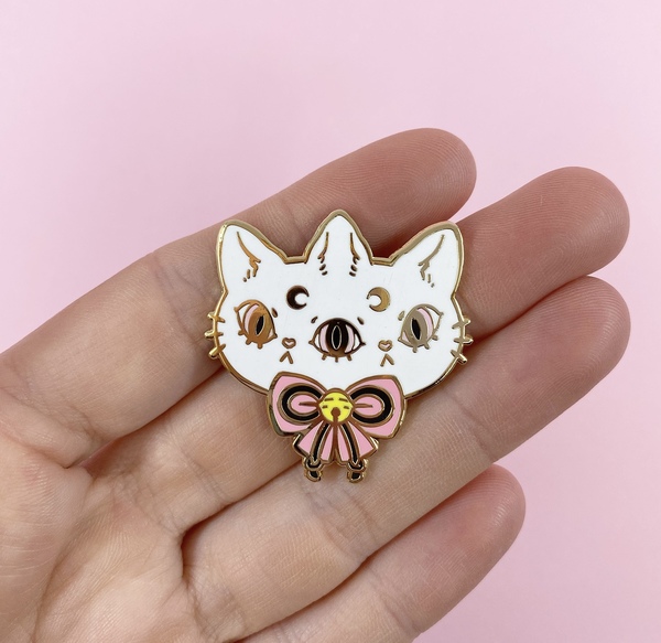 MagicalKitten pin - PINK 