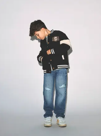 Name It Ryan Straight Jeans  Medium Blue Denim - Name It