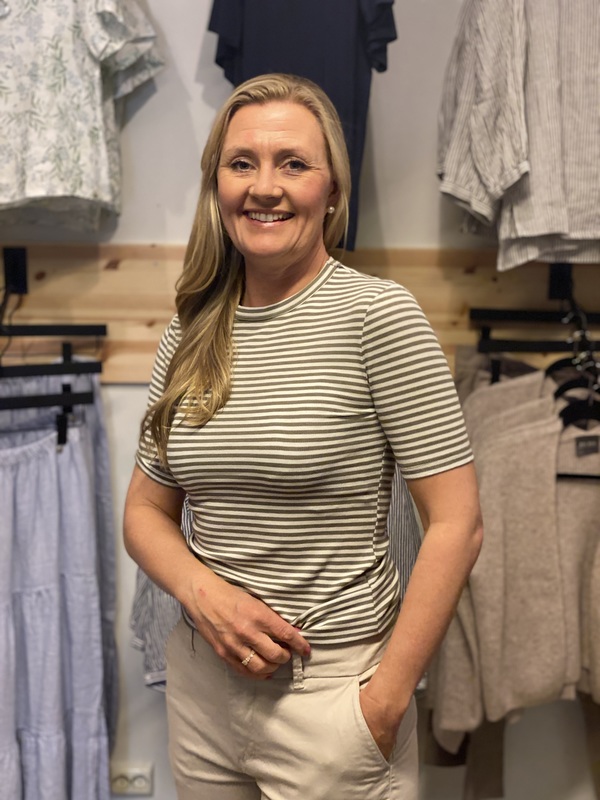 Fenja Stripe SS Topp