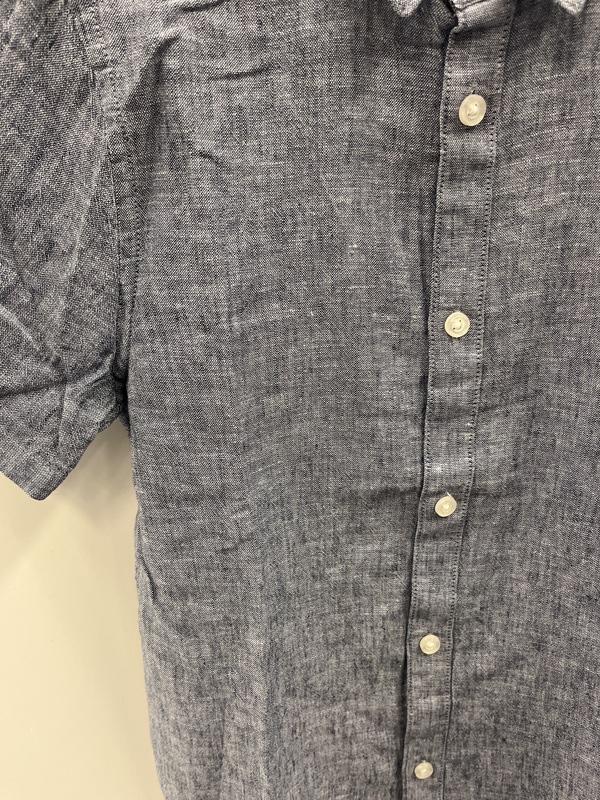 OSJCAIDEN LIFE SS SOLID LINEN SHIRT WVN