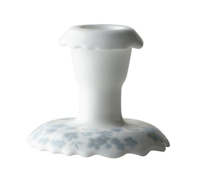 Slåpeblom Lysestake  Lys blå - Wik & Walsøe