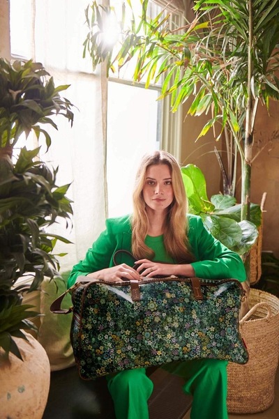 PIP Weekend Bag Large Tutti I Fiori  Grønn - Pip Studio