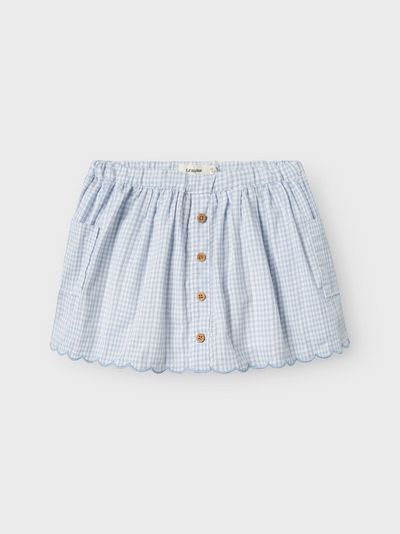 NMFHAZELLE SKIRT LIL Zen blue - LIL`ATELIER