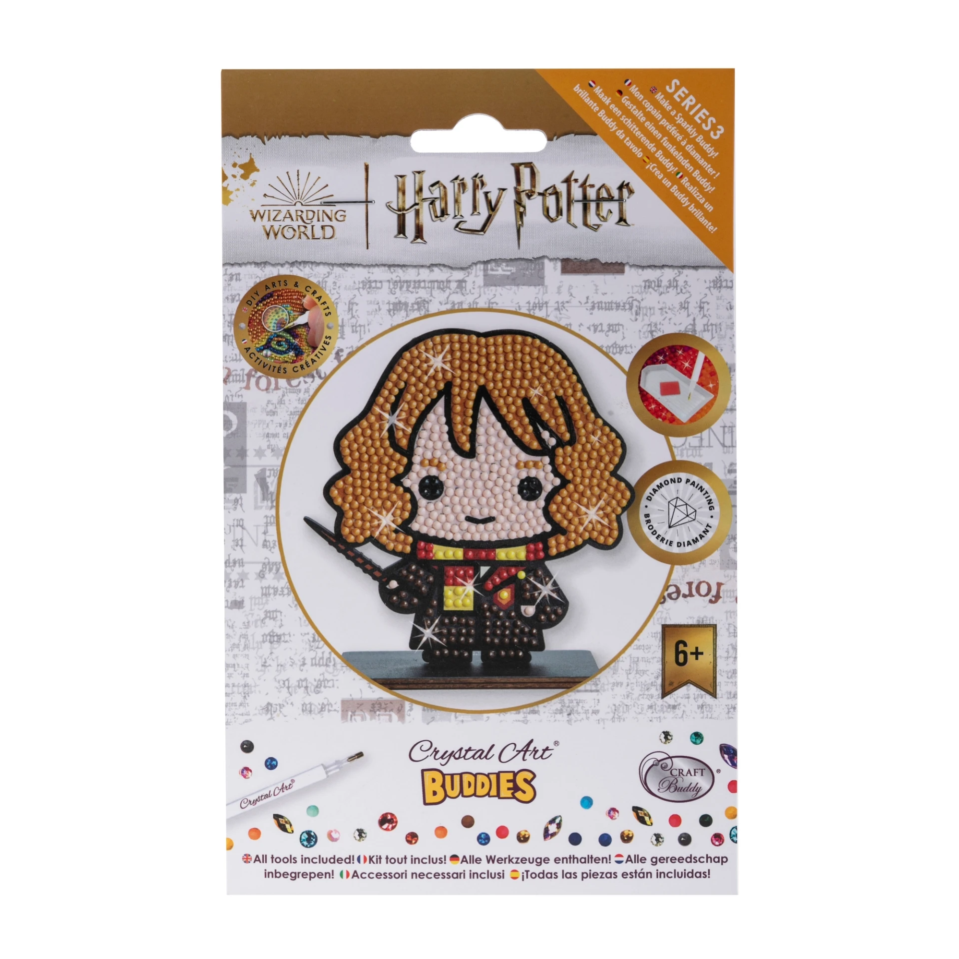 Crystal Art Hermione Granger (Harry Potter)  - diamantperling