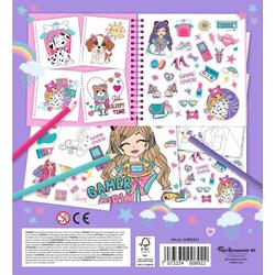 AKTIVITETSBOK FRIENDS, FUN AND FASHION 20,5X22CM TINKA