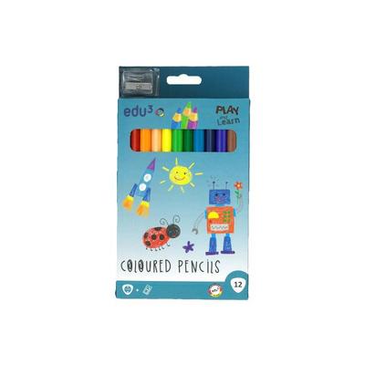 FARGEBLYANTSETT 12 STK M/SPISSER PLAY AND LEARN FARGEBLYANTSETT 12 STK - Hobby