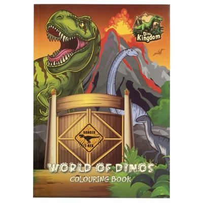 FARGEBOK DINOSAUR 40 SIDOR 120G TINKA DINOSAUR - Tinka