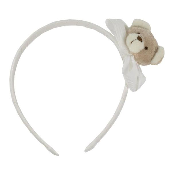 HÅRBØYLE BAMSE HVIT TINKA BABY