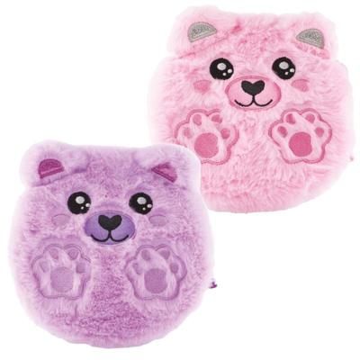 NOTISBOK PLYSJ M/PENN BAMSE TINKA COOL STUFF LILLA - Tinka